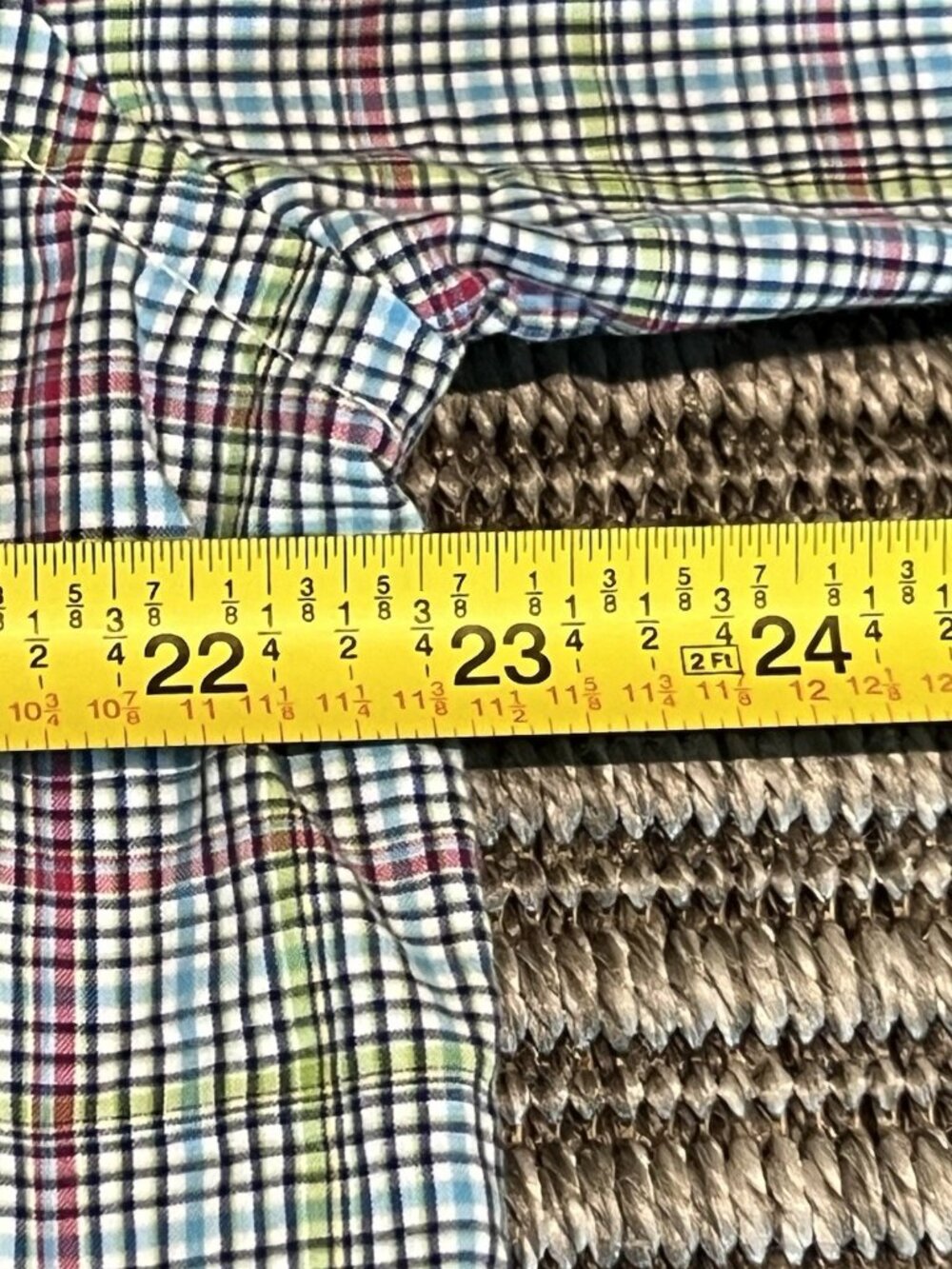 Alan Flusser Men’s Shirt Large Multicolor Plaid Long Sleeve Cotton Button Down - Picture 5 of 6